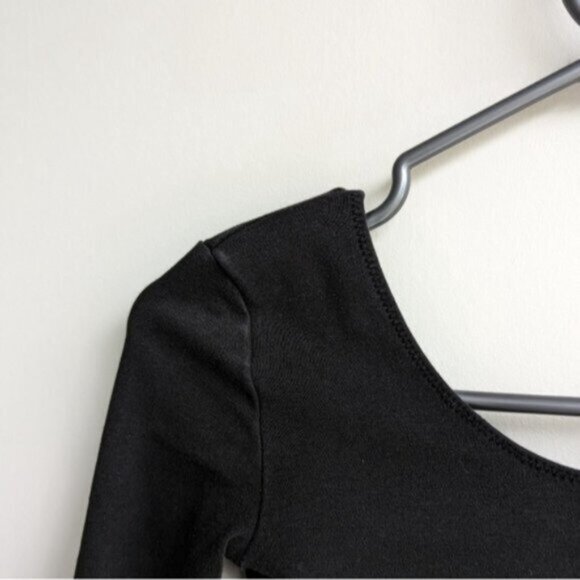 Aritzia Wilfred scoop back black bodysuit - Picture 4 of 5